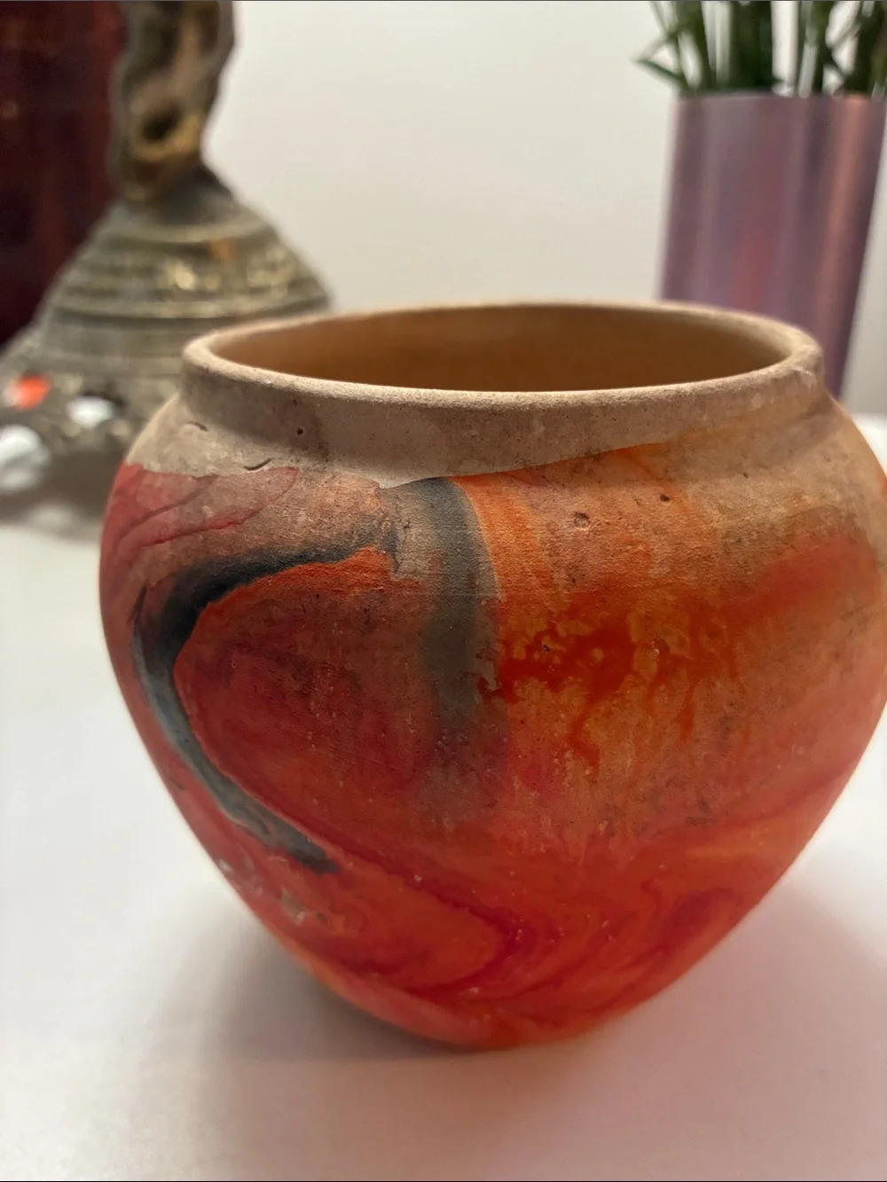 Nemadji pottery beautiful sunset